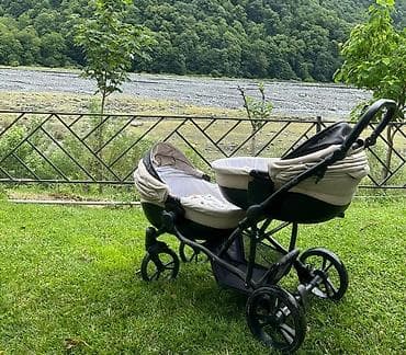 yay kolyaskası: Əkizlər üçün araba — 1