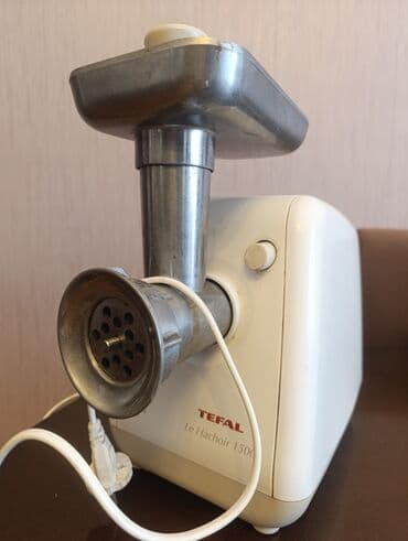 maşın üçün tefal: Ət çəkən maşın Tefal, 1500 Vt, Reverssiz, İşlənmiş — 1