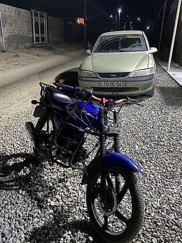 ural maşın: Moped / kiçik motosiklet – mavi rəng - Model işarəsi: M50 (gövdə — 5