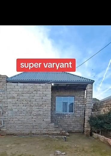 sumqayit satilan evler: Satılır: həyət evi - Tikinti: daş divarlar, dəmir dam örtüyü, kiçik — 1