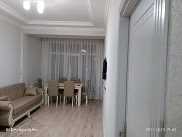 bina kiraye evler: Yeni tikili binada işıqlı 2 otaqlı studya mənzil.Butun əşyaları ilə — 9