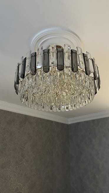 şamdam: Çılçıraq, 10 və daha çox lampa, Şüşə — 2