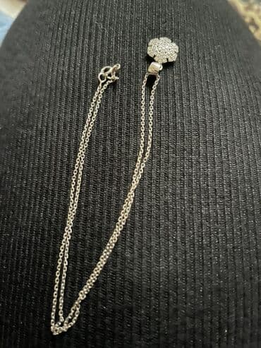 женские металлические пояса: Браслет, Серебро — 1