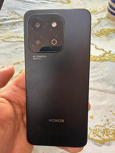 printer telefon: Honor X6b, 128 GB, rəng - Qara, Face ID — 3