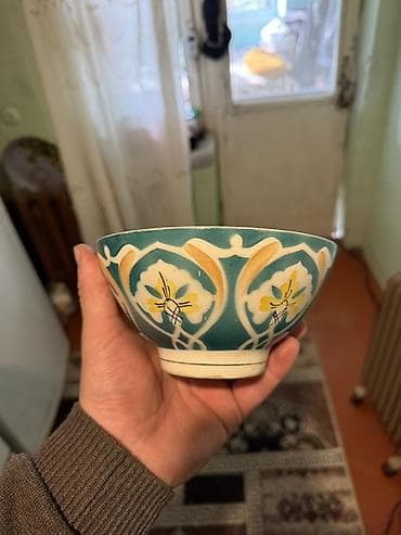 продажа ковров бу: Миски, цвет - Зеленый, Керамика — 6