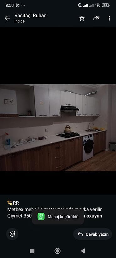 2ci el metbex: 💫RR Metbex mebeli 4 metr uzerinde moyka verilir Qiymet 350 azn hec — 1