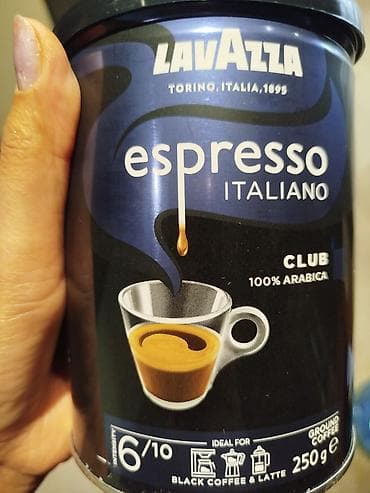 Lavazza Espresso Italiano – CLUB, 100% Arabica, üyüdülmüş qəhvə. - — 3