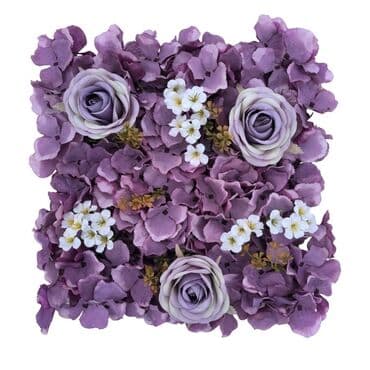 lalələr lalə gülü şəkilləri: Dekorativ süni gül paneli – kvadrat modul - Dizayn: sıx çiçək — 4