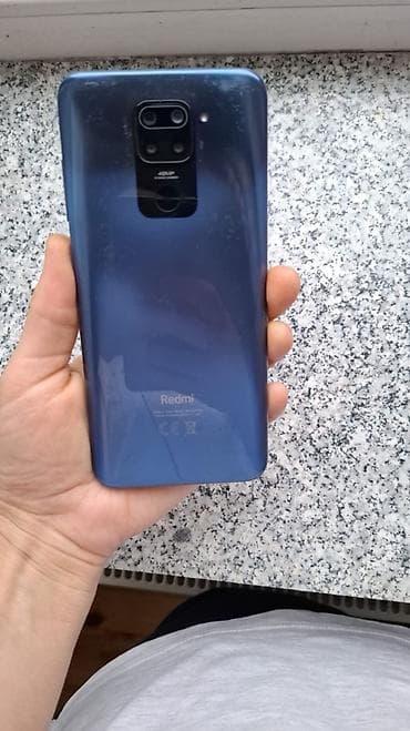 iphone 16 pro qiymet: Redmi Note 9 – mavi rəng - 6.53" Full HD+ ekran, sol üst küncdə — 2