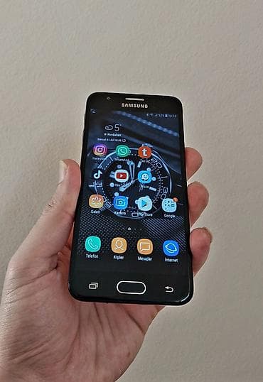 samsung galaxy not 9: Samsung Galaxy J5 Prime, 16 GB, rəng - Qara, Sensor — 1