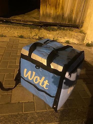 Avadanlığın icarəsi: Wolt çatdırılma çantası – böyük həcmli, izolyasiyalı termal çanta - — 3