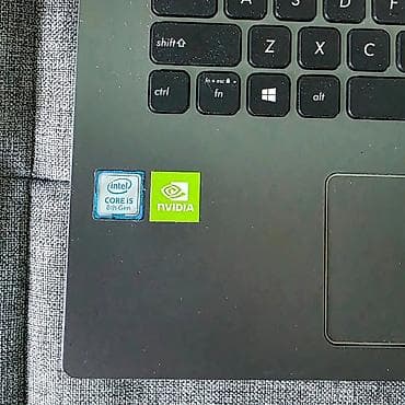 komputerlər diz ustu: ASUS noutbuk - Prosessor: Intel Core i5, 8-ci nəsil - Qrafika: NVIDIA — 1