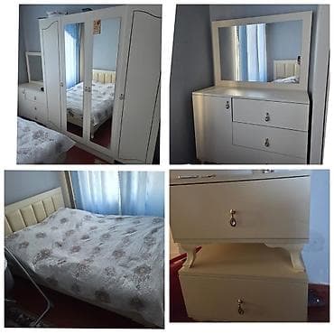 2 təknəfərlik çarpayı, Dolab, Termo, 2 tumba, İşlənmiş