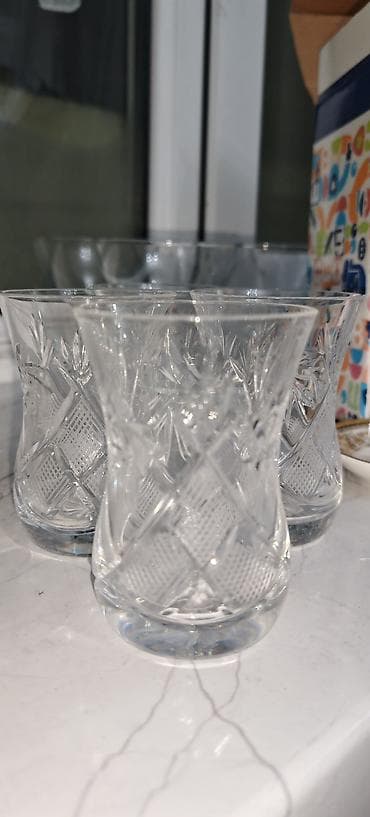 kobalt qab: Armudu stəkanlar, Şüşə — 3