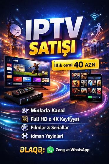 📺 *Premium IPTV Xidməti – Kampaniya!* *✅ Kampaniya 1 mart 2026-cı