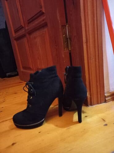 qara mokasinlər: Zara, Ölçü: 38, rəng - Qara, Yeni — 3