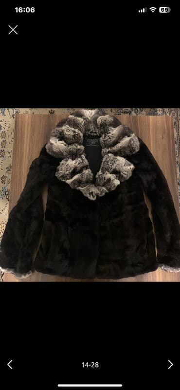 türk istehsalı olan qadın şubaları: Kürk, Milano, S, rəng - Qara — 15