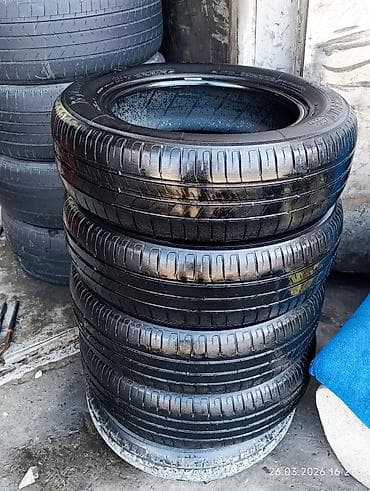 cankan masin: 185/65/15 Michelin Firması Komplekt Qiymət Sondur Qiymətə Stanovka — 1