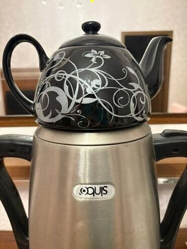 Аудиотехника: Elektrik samovar/çaydan dəsti – Sinbo - Üst hissə: qara rəngli — 1