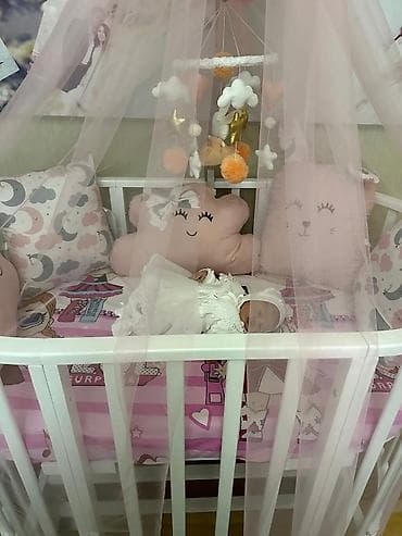 bewik: Oğlan və qız üçün, Yeni, Yumru, Beşik, Dəst ilə, Matras ilə, Yellənmə mexanizmsiz — 1