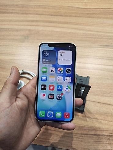 redmi note 12 pro: IPhone 12, 64 GB, Ağ, Zəmanət, Simsiz şarj, Face ID — 2