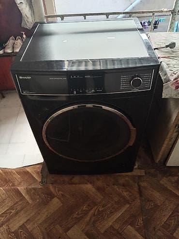 sharp paltaryuyanlari: Sharp paltaryuyan maşın – ön yükləməli, qara rəng. - Marka/model — 4