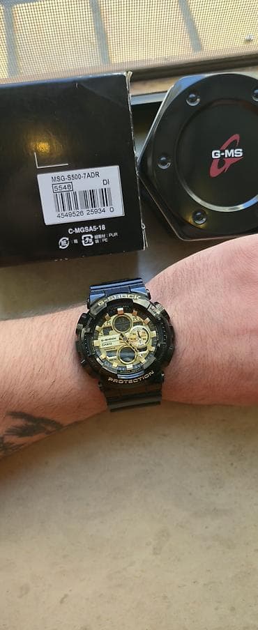 Qol saatı, Casio, rəng - Qara