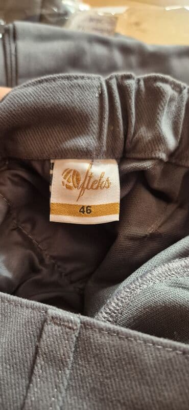 qaqa şalvarı: Tikintide islemek ucun, mohkem ve qalin salvarlar. olculer 46, 48 — 4