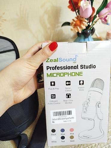 usb mikrofon: ZealSound K66 USB Mikrofon – Professional Studio Xüsusiyyətlər: - — 4