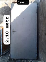 seyif qapilar: Mənzil üçün İşlənmiş Giriş qapısı 100x210 sm Çərçivə ilə, Zəmanətsiz, Ödənişli quraşdırma, Ödənişli çatdırılma — 1