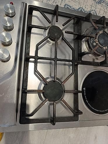 Plitələr və bişirmə panelləri: Qarışıq sobası Stolüstü, 4 gözlü, İşlənmiş — 3