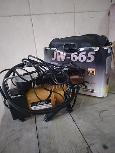 JW-665 avtomobil kompressoru (12V) - Siqaret alışdırıcısına qoşulan — 1
