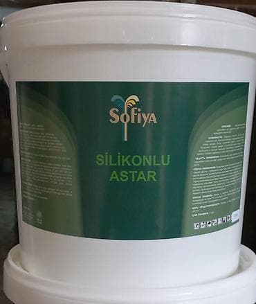 dekorativ boyalar: Astar boyası, 15 kq — 1