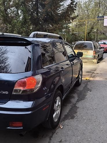 212 avtomobil: Barter Var 4gözlə Mitsubishi Outlander, 4WD, tünd mavi rəng — 5
