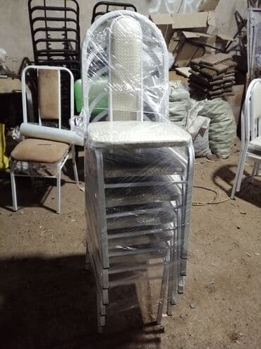 ofis stullari: Mətbəx üçün, Yeni, Açılmayan, Kvadrat masa, 4 stul — 12