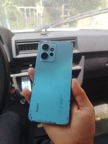 ayfon 1 telefon: Redmi Note 12, 128 GB, rəng - Mavi, Barmaq izi — 1