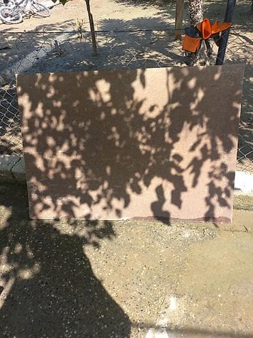 dekor guller: 4 list qalın dəmir 250 man - Material: Təbii qranit - Forma — 2