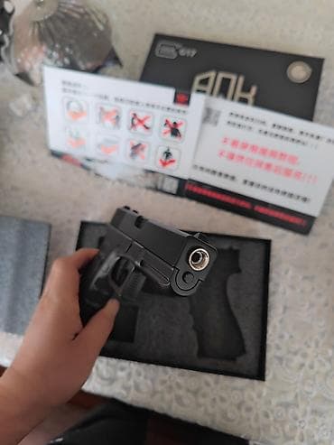 Вазы: Glock 17 Airsoft silah tam demirdir heqqi silah deyil ama 1/1 kopyadir — 4