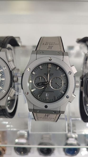 saatlar type 0: Yeni, Qol saatı, Hublot, rəng - Gümüşü — 1