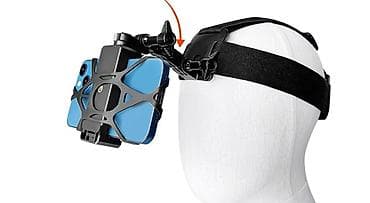 tripod telefon tutucu: Smartfon üçün baş bandajı (head mount) - Telefonu başın üstünə — 2