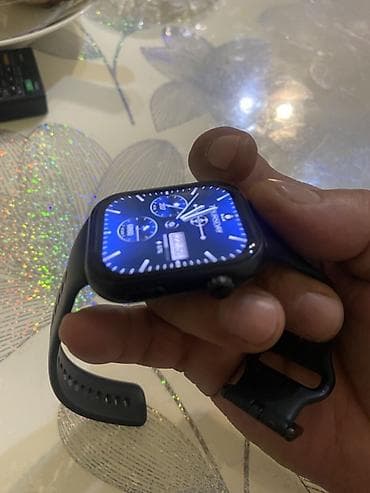 Smart saat, Smart, Sensor ekran, rəng - Qara