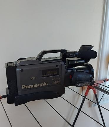 panasonic video: Panasonic M9000 SVHS çiyin kamerası - Model: Panasonic M9000 (SVHS) – — 1