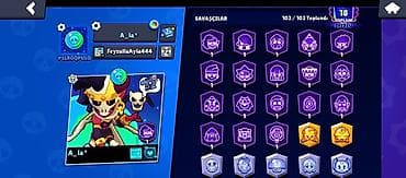 Brawl Stars oyunu üçün tam dolu hesab satılır. endirim olunacaq Əsas — 4