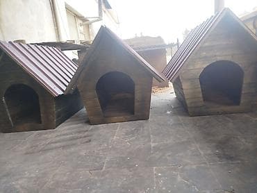 it domikleri: It yuvaları.sifarişdə qəbul olunur. 1 metrlikdi.böyük ölçülü itlər — 1