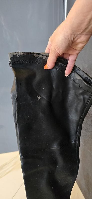 sapaskiler: Qadın dizdən yuxarı çəkmə – Casadei, 39 ölçü - Brend: Casadei — 3