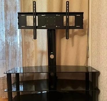 telefon altligi: Düz TV altlığı, Polkalı, Şüşəli — 1