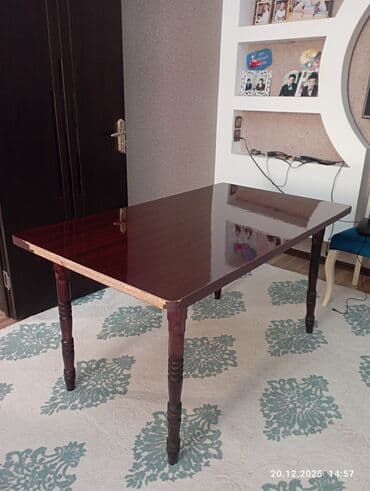 Klassik masa, Açılmayan, DSP, Dördbucaq masa