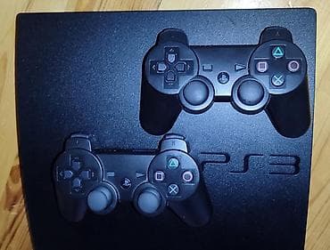 PlayStation 3 (PS3) Slim oyun konsolu dəsti satilir hecbir problemi