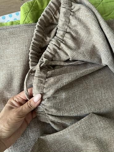 beli: ZARA iki hissəli dəst – jaket və şalvar - Rəng: bej/taxta-qəhvəyi — 4