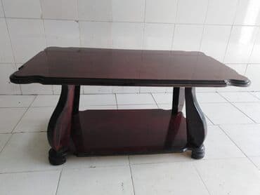 rəf satışı: Düz masa, Açılmayan, Təkərsiz, Taxta, Zəmanətsiz — 1